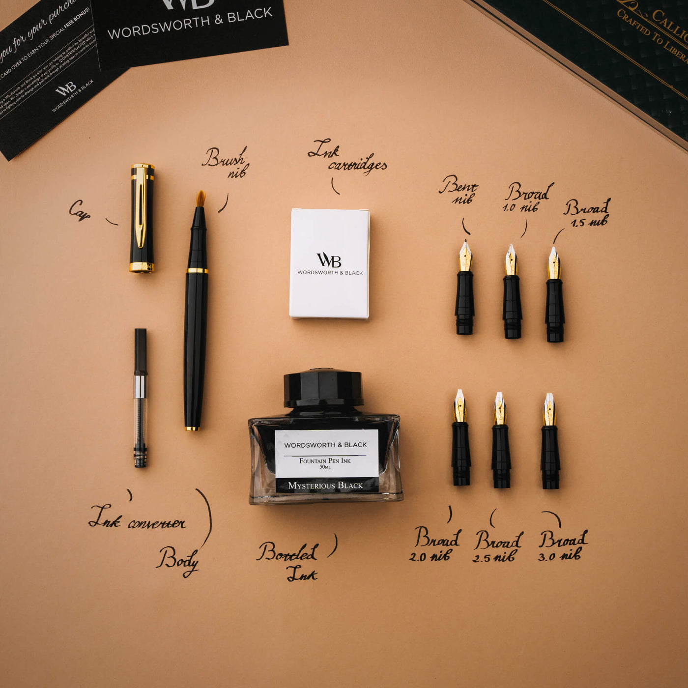 Calligraphy Inkl Calligraphy Pen Gift Sets – wordsworthandblack