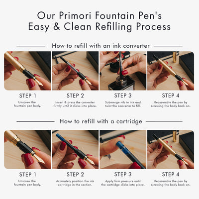 Primori Fountain Pen Set