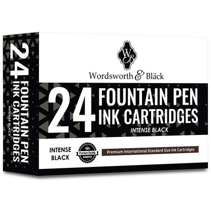 24 Pack Fountain Pen Ink Refills