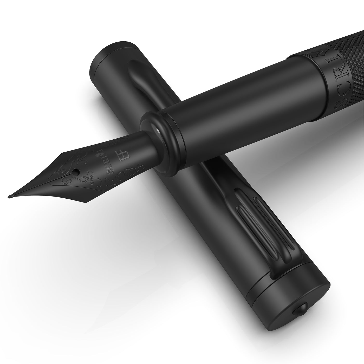 Passion Erasable Pens Starter Pack - Soft Black (6 Pens + 8